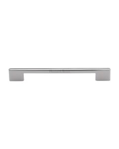 Heritage Brass Polished Nickel Finish Slim Metro Cabinet Pull Handle 192mm