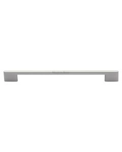 Heritage Brass Satin Nickel Slim Metro Cabinet Pull Handle 256mm