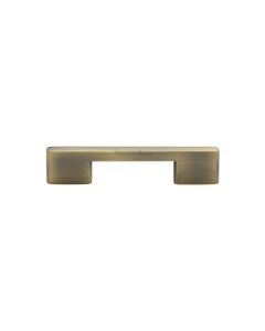 Heritage Brass Antique Brass Slim Metro Cabinet Pull Handle 96mm