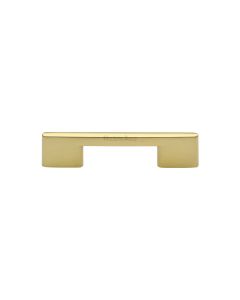 Heritage Brass Polished Brass Slim Metro Cabinet Pull Handle 96mm