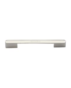 Heritage Brass Polished Nickel Finish Bridge Cabinet Pull Handle 224mm
