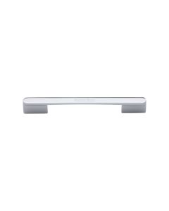 Heritage Brass Polished Chrome Bridge Cabinet Pull Handle 96mm