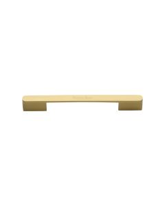 Heritage Brass Satin Brass Bridge Cabinet Pull Handle 96mm