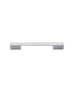 Heritage Brass Satin Chrome Bridge Cabinet Pull Handle 96mm