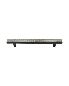 Heritage Brass Aged Nickel Weave Cabinet Pull Handle 160mm