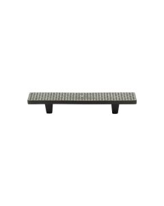 Heritage Brass Aged Nickel Weave Cabinet Pull Handle 96mm