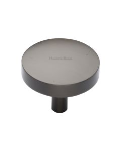 Heritage Brass Matt Bronze Domed Disc Cabinet Knob 38mm