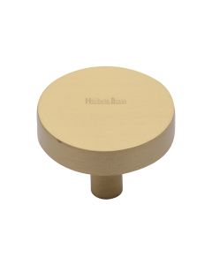 Heritage Brass Satin Brass Disc Cabinet Knob 38mm