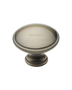 Heritage Brass Antique Brass Domed Cabinet Knob 38mm