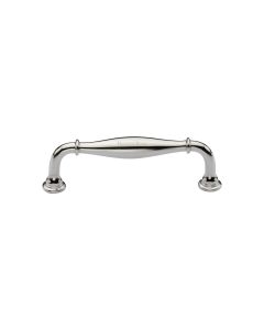 Heritage Brass Polished Nickel Finish Henley Traditional Cabinet Pull Handle 102mm