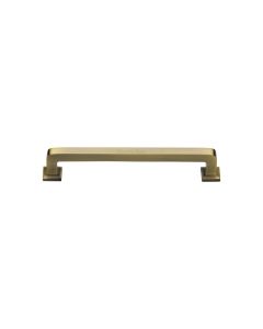 Heritage Brass Antique Brass Square Vintage Cabinet Pull Handle 101mm