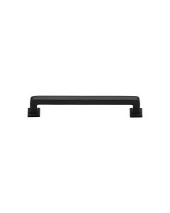 Heritage Brass Matt Black Square Vintage Cabinet Pull Handle 101mm