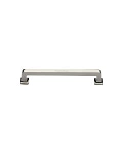 Heritage Brass Polished Nickel Finish Square Vintage Cabinet Pull Handle 101mm