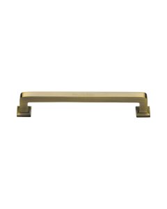 Heritage Brass Antique Brass Square Vintage Cabinet Pull Handle 152mm