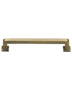 Heritage Brass Antique Brass Square Vintage Cabinet Pull Handle 254mm