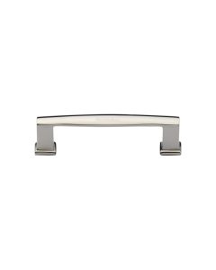 Heritage Brass Polished Nickel Finish Vintage Cabinet Pull Handle 102mm