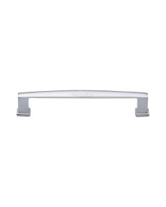 Heritage Brass Satin Chrome Vintage Cabinet Pull Handle 152mm