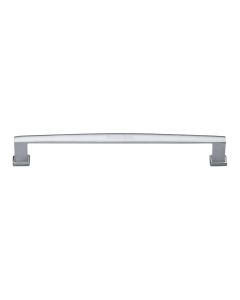 Heritage Brass Satin Chrome Vintage Cabinet Pull Handle 203mm