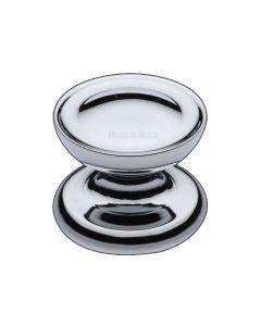 Heritage Brass Polished Chrome Surrey Cabinet Knob 32mm