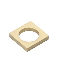 Heritage Brass Satin Brass Square Ring Pull 40mm