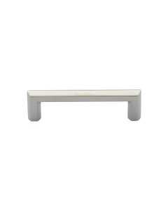 Heritage Brass Polished Nickel Finish Hex Profile Cabinet Pull Handle 102mm