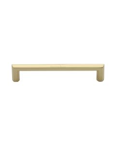 Heritage Brass Polished Brass Hex Profile Cabinet Pull Handle 152mm