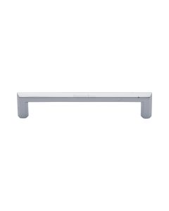 Heritage Brass Polished Chrome Hex Profile Cabinet Pull Handle 152mm