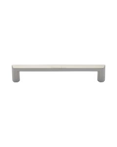 Heritage Brass Polished Nickel Finish Hex Profile Cabinet Pull Handle 152mm