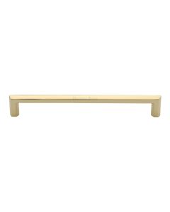 Heritage Brass Polished Brass Hex Profile Cabinet Pull Handle 203mm