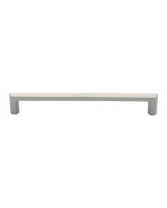 Heritage Brass Satin Nickel Hex Profile Cabinet Pull Handle 203mm