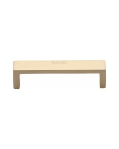 Heritage Brass Satin Brass Wide Metro Cabinet Pull Handle 101mm