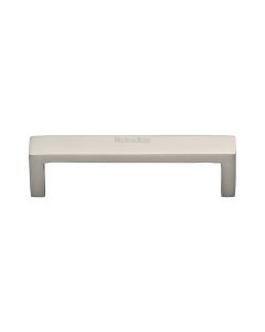 Heritage Brass Satin Nickel Wide Metro Cabinet Pull Handle 101mm