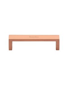 Heritage Brass Satin Rose Gold Wide Metro Cabinet Pull Handle 101mm