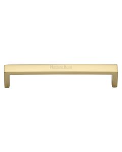 Heritage Brass Polished Brass Wide Metro Cabinet Pull Handle 152mm