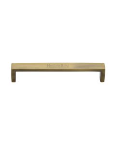 Heritage Brass Antique Brass Wide Metro Cabinet Pull Handle 160mm