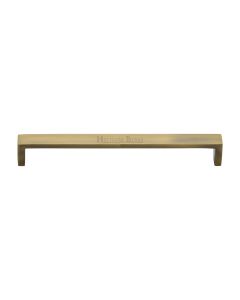 Heritage Brass Antique Brass Wide Metro Cabinet Pull Handle 192mm
