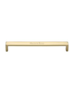 Heritage Brass Polished Brass Wide Metro Cabinet Pull Handle 192mm