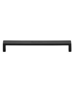 Heritage Brass Matt Black Wide Metro Cabinet Pull Handle 152mm
