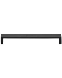 Heritage Brass Matt Black Wide Metro Cabinet Pull Handle 203mm