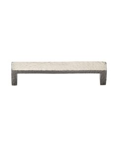 Heritage Brass Satin Nickel Hammered Wide Metro Cabinet Pull Handle 160mm