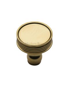 Heritage Brass Polished Brass Venetian Cabinet Knob 32mm