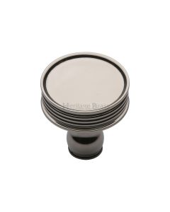Heritage Brass Polished Nickel Finish Venetian Cabinet Knob 32mm