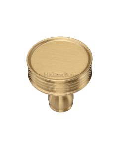 Heritage Brass Satin Brass Venetian Cabinet Knob 32mm