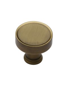 Heritage Brass Antique Brass Florence Cabinet Knob 32mm