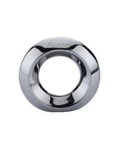 Heritage Brass Polished Chrome Round Ring Pull 40mm