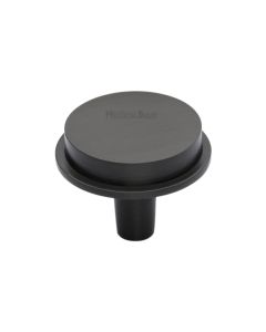 Heritage Brass Matt Bronze Flat Round Knob