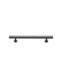 Heritage Brass Matt Bronze Offset Square Cabinet Pull 128mm