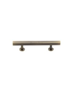Heritage Brass Antique Brass Offset Square Cabinet Pull 96mm