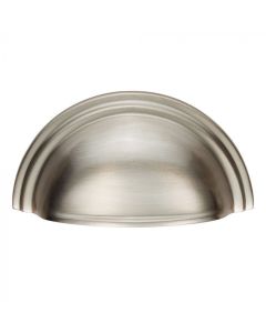 Polished Nickel 76mm Victorian Cup Pull | C47PN