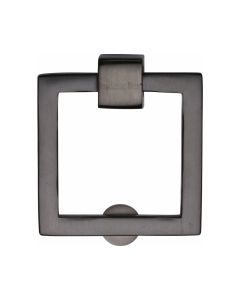 Heritage Brass Matt Bronze Square Cabinet Drop Pull